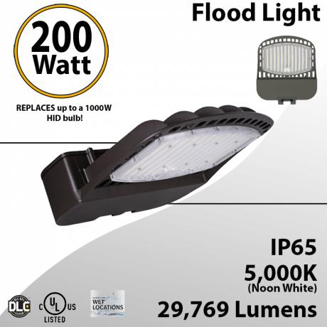 LED Flood Light 200W 29769 Lumens
