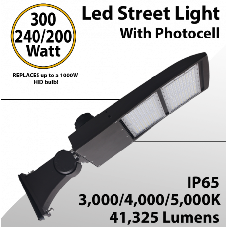 LED Street Light 300W 240W 200W