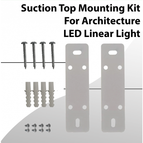 Suction top Mounting Kit For Architecture LED Linear Light (BASIC)