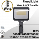 LED Flood Light Tunable 100W 120W 150W 30K/40K/50K SlipFitter