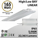 LED Linear High Bay Fixture 2Ft. 165W 22363 Lumens 5000K UL DLC