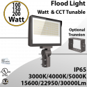 LED Flood Light 100W 150W 200W 30/40/50K Tunable