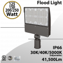 LED Flood light Slipfitter 125W 150W 200W 250W 41500Lm 30K 40K 5000K