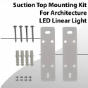 Suction top Mounting Kit For Architecture LED Linear Light