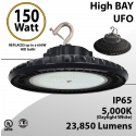 UFO LED Light High Bay 150W 23850 Lumen 5000K UL & DLC