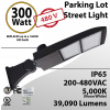 480 Volts Led Light 300W 39090Lm 5000K UL IP65 DLC