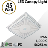  LED Parking Garage Canopy Light 4000K