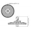 Drawing UFO High Bay LED Light 92-230W 36000Lm 
