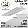LED Linear High Bay Fixture 2Ft. 165W 22363 Lumens 5000K UL DLC