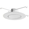 LED Gimbal Recessed Downlight Trim Retrofit 6" 16W 5CCT 1200Lm