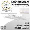 LED Linear High Bay Fixture 2Ft. 110/165/220W 30396Lm 4000/5000K (LED)