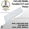 LED Panel 1x4 25/30/36W  4680Lm max. Power and White Tunable