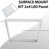 Surface mount aluminum Kit for Panel 2x4