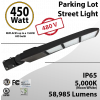 480V LED Street Light Parking Lot Light 450W 58985Lm 5000K