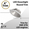 LED Downlight 6 inch Round Trim