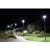 Solar Post Lamp Round 12W 1500LM With Smart Control Park