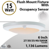 Stair Lights Fixture with Occupancy Sensor 27/30/35/40/5000K 15W 1135Lm