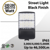 Street Light Black Finish 240 to 310W