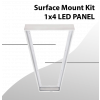 Surface Mount Kit for 1x4 panel