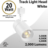 Track Lighting Head 20W 36Deg 2000LM CCT Selectable White