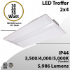 LED Troffer 2x4 Tunable 30/40/50W and 35/40/50K Watt and CCT