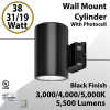 LED Wall Mount Cylinder Light 19/31/38W