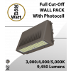 Full cut-off LED Wall Pack 30/45/63W 3000K/4000K/5000K w/Photocel (LED)